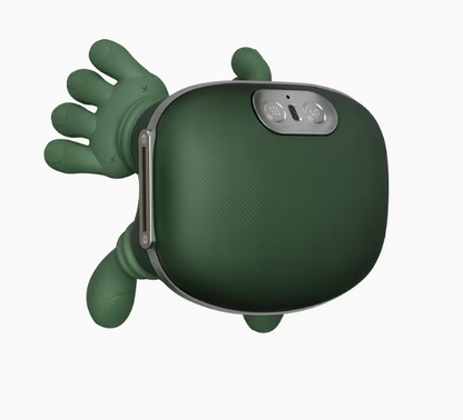 ŁAPEK™ – Bezprzewodowy Masażer Szyi i Ramion 4D z Grzaniem | Ugniatający Masaż Karku, Pleców i Mięśni Trapezowych | Idealny na Prezent 🎁